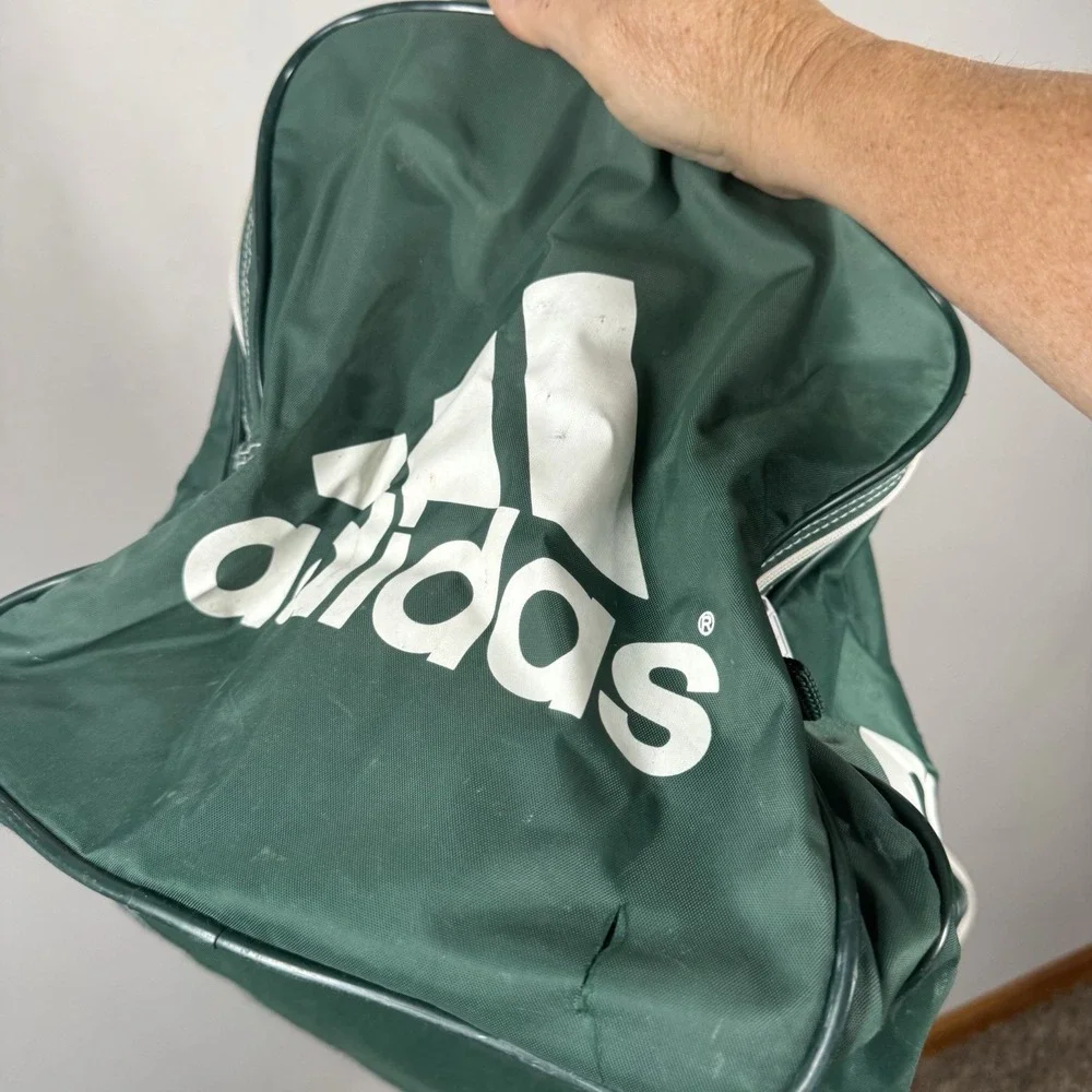 Vintage ADIDAS Large Green White 24